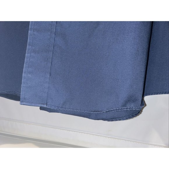 LL Bean Shirt Mens XL Tall XLT Blue Button Up Wrinkle Free Casual Adult - Picture 6 of 10